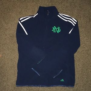 Adidas Notre Dame Zip Up